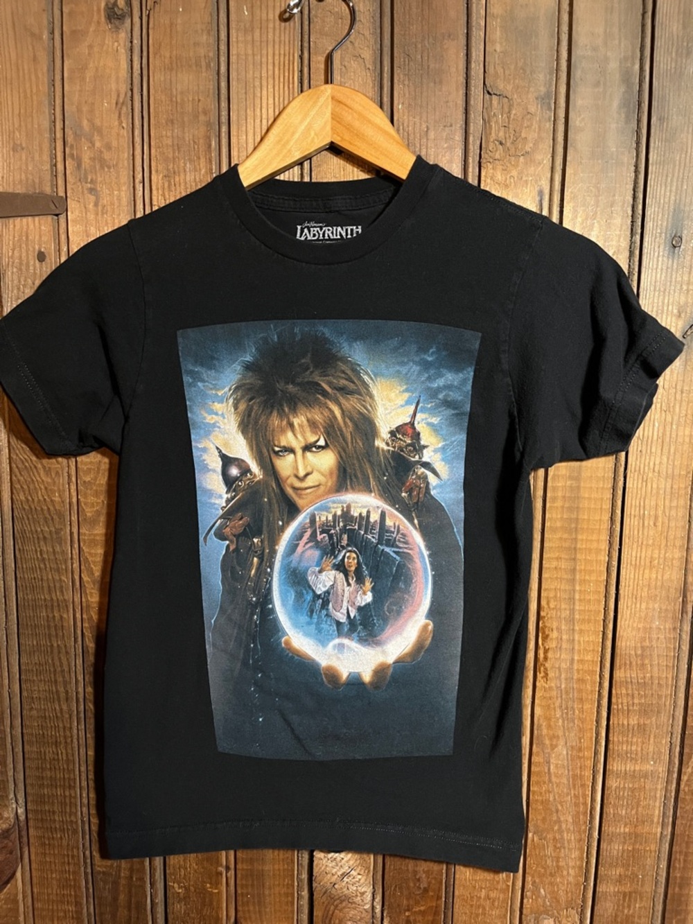 Labyrinth Movie Graphic Tee - Black